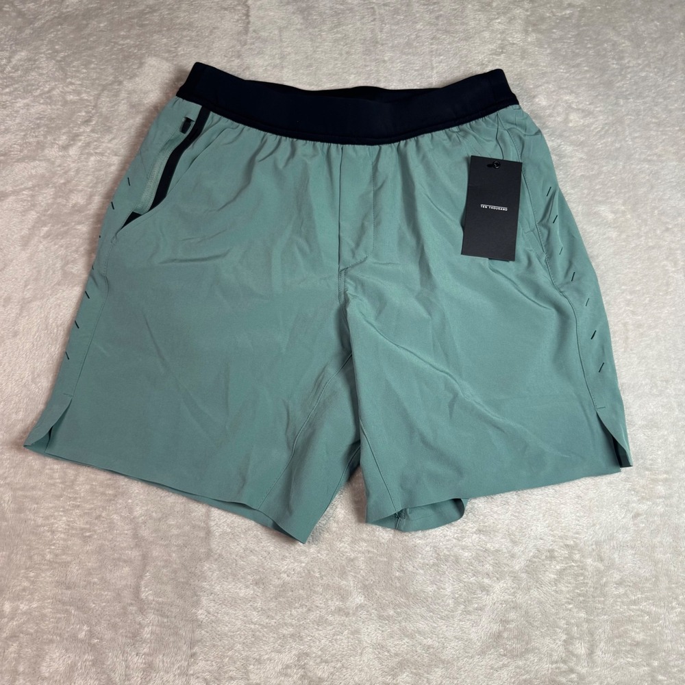 NWT Ten Thousand Men The Interval 7 inch Short Bike S Sage Green Lined